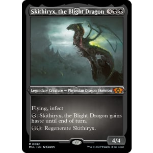 Skithiryx, the Blight Dragon 英語Foil版、MTG Skithiryx, the Blight Dragon 英語Foil版、MTG Skithiryx, the Blight